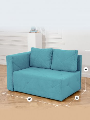 Диван 1010 мятный, левый (BRENDOSS) в Невьянске - nevyansk.mebel-e96.ru