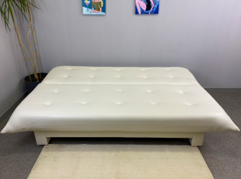 Диван-кровать Поло Стайл экокожа Sunny Milk в Невьянске - nevyansk.mebel-e96.ru