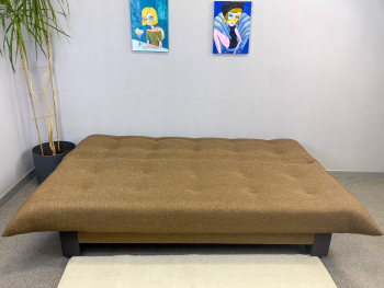 Диван-кровать Поло Стайл NeoBrown в Невьянске - nevyansk.mebel-e96.ru
