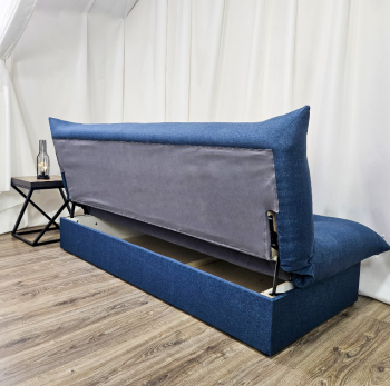 Диван Поло Стайл PLUS Denim с ящиком для белья в Невьянске - nevyansk.mebel-e96.ru