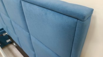 Кровать с подъемным механизмом Мега синий (Лин) в Невьянске - nevyansk.mebel-e96.ru