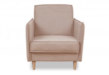 Кресло 831 Бежевый, велюр (Brendoss) в Невьянске - nevyansk.mebel-e96.ru