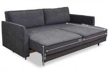 Диван 930 графит (Brendoss) в Невьянске - nevyansk.mebel-e96.ru