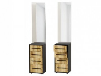 Тумба с зеркалом Аэлита сек.2 (Росток) в Невьянске - nevyansk.mebel-e96.ru