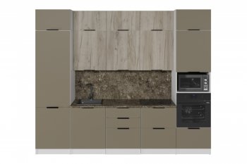 Кухонный гарнитур Альба экстра 3000 мм (Герда) в Невьянске - nevyansk.mebel-e96.ru