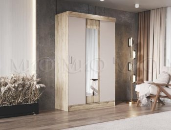 Спальный гарнитур Бася крафт/кашемир (Миф) в Невьянске - nevyansk.mebel-e96.ru