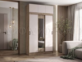 Спальный гарнитур Бася крафт/кашемир (Миф) в Невьянске - nevyansk.mebel-e96.ru