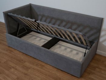 Диван-кровать Бенто с ПМ, велюр Маус (ДСВ) в Невьянске - nevyansk.mebel-e96.ru