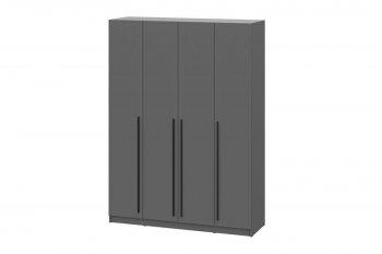 Шкаф 1600 мм Берген ШК-1600 графит (ИЦ) в Невьянске - nevyansk.mebel-e96.ru