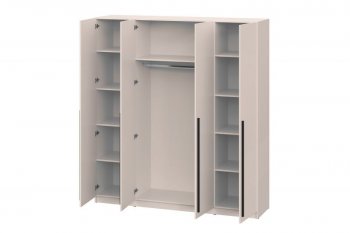Шкаф 2000 мм Берген ШК-2000 графит (ИЦ) в Невьянске - nevyansk.mebel-e96.ru