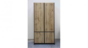 Шкаф Бостон ШК-02 дуб крафт 1000 мм (Лин) в Невьянске - nevyansk.mebel-e96.ru