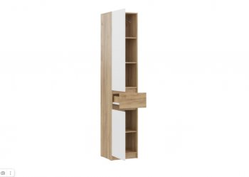 Прихожая Бостон Лайт комп.2 белый (Стиль) в Невьянске - nevyansk.mebel-e96.ru