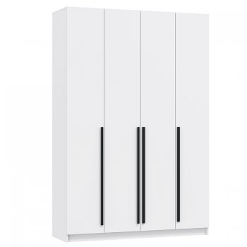 Шкаф 1600 мм 67.13 Брандо ЛДСП белый (высота 2400) (Олмеко) в Невьянске - nevyansk.mebel-e96.ru