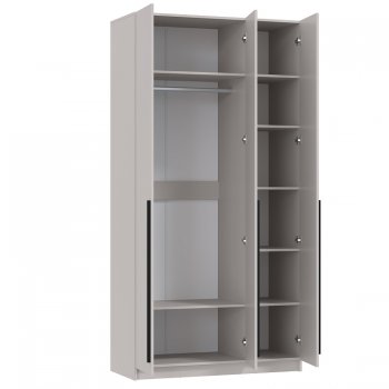 Шкаф 1200 мм 67.12 Брандо ЛДСП Кашемир (высота 2400) (Олмеко) в Невьянске - nevyansk.mebel-e96.ru