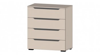 Британа Комод 4 ящика (Лин) в Невьянске - nevyansk.mebel-e96.ru
