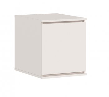 Пенал Челси 450 мм с антресолью белый (Миф) в Невьянске - nevyansk.mebel-e96.ru