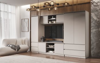 Стенка Челси Кашемир (Миф) в Невьянске - nevyansk.mebel-e96.ru