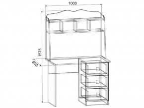 Набор детской мебели Амели (модульная) в Невьянске - nevyansk.mebel-e96.ru