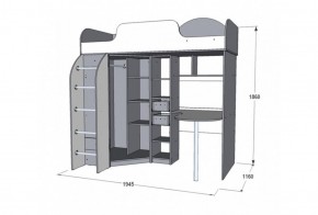 Набор детской мебели Омега-18 (модульная) в Невьянске - nevyansk.mebel-e96.ru