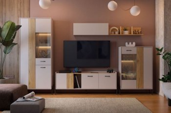 Стенка Доминика модульная  (Мебельсон) в Невьянске - nevyansk.mebel-e96.ru