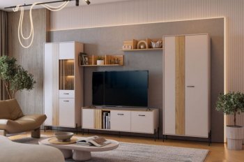 Стенка Доминика модульная  (Мебельсон) в Невьянске - nevyansk.mebel-e96.ru