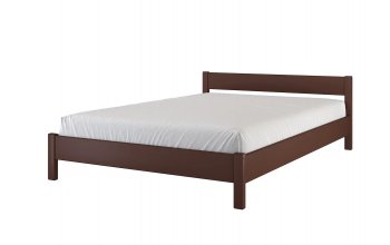 Кровать из массива Эби Орех (БМ) в Невьянске - nevyansk.mebel-e96.ru