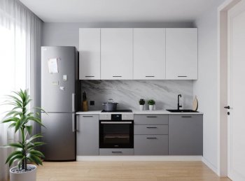 Кухонный гарнитур Элеганция 2200 мм (Санвут) в Невьянске - nevyansk.mebel-e96.ru