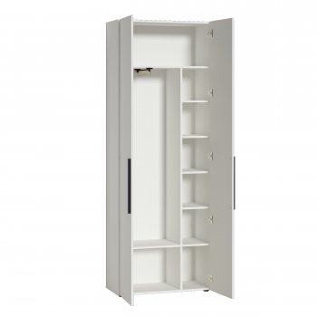 Шкаф для одежды 800 мм Эйр 13.340 белый (Моби) в Невьянске - nevyansk.mebel-e96.ru