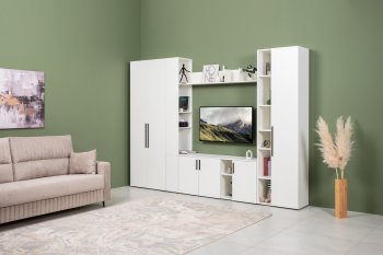 Шкаф торцевой Эйр 16.323 белый (Моби) в Невьянске - nevyansk.mebel-e96.ru