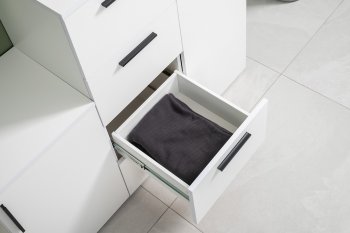 Стенка Эйр модульная, белый (Моби) в Невьянске - nevyansk.mebel-e96.ru