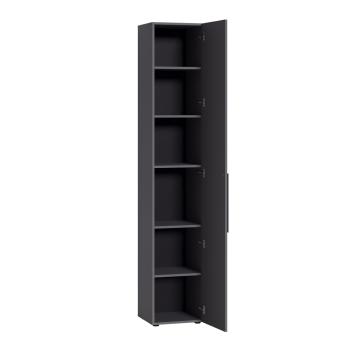 Шкаф модульный Эйр, графит (Моби) в Невьянске - nevyansk.mebel-e96.ru