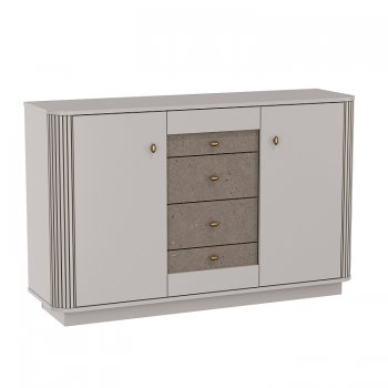 Комод Фантазия 34.11 кашемир (Олмеко) в Невьянске - nevyansk.mebel-e96.ru