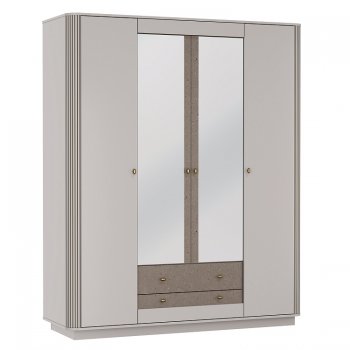 Шкаф 1700 мм Фантазия 34.01 кашемир (Олмеко) в Невьянске - nevyansk.mebel-e96.ru