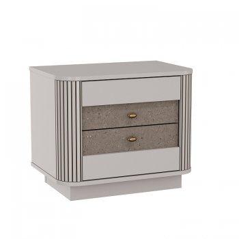 Тумба прикроватная Фантазия 34.17 кашемир (Олмеко) в Невьянске - nevyansk.mebel-e96.ru