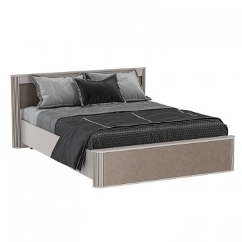 Кровать двуспальная Фантазия 34.25 - 02 кашемир (Олмеко) в Невьянске - nevyansk.mebel-e96.ru | фото