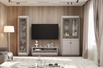 Стенка Фантазия модульная, кашемир (Олмеко) в Невьянске - nevyansk.mebel-e96.ru