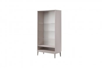 Шкаф-витрина 2 дв. Фарго льняной (БМ) в Невьянске - nevyansk.mebel-e96.ru