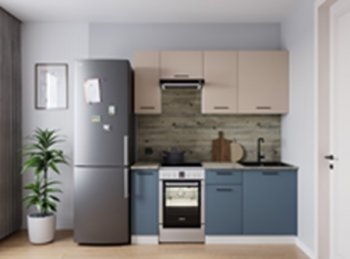 Кухонный гарнитур Фьюжн 1800 мм в Невьянске - nevyansk.mebel-e96.ru