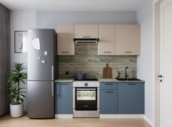 Кухонный гарнитур Фьюжн 2000 мм в Невьянске - nevyansk.mebel-e96.ru