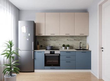 Кухонный гарнитур Фьюжн 2200 мм (Санвут) в Невьянске - nevyansk.mebel-e96.ru