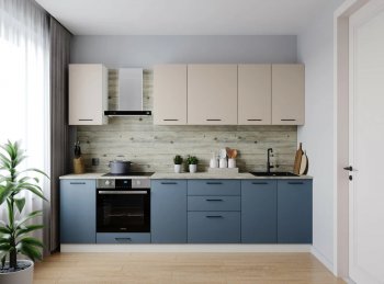 Кухонный гарнитур Фьюжн 2800 (Санвут) в Невьянске - nevyansk.mebel-e96.ru