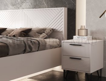 Кровать парящая с ПМ Флэш кашемир (Миф) в Невьянске - nevyansk.mebel-e96.ru