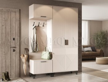 Прихожая Флэш комп.2, кашемир (Миф) в Невьянске - nevyansk.mebel-e96.ru