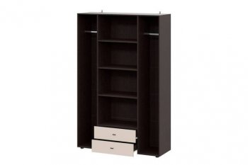 Шкаф 1350 мм четырехств. комб. Гиза (МИ) в Невьянске - nevyansk.mebel-e96.ru