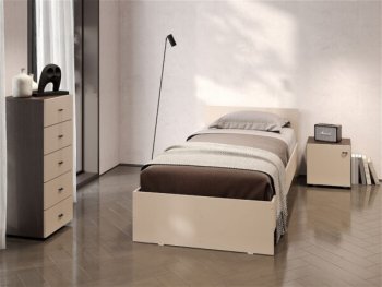 Спальный гарнитур Гиза модульный (МИ) в Невьянске - nevyansk.mebel-e96.ru