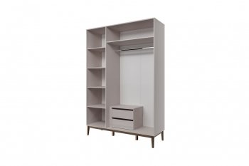 Шкаф 1500 мм распашной ШР 3 Гориция лен (БМ) в Невьянске - nevyansk.mebel-e96.ru
