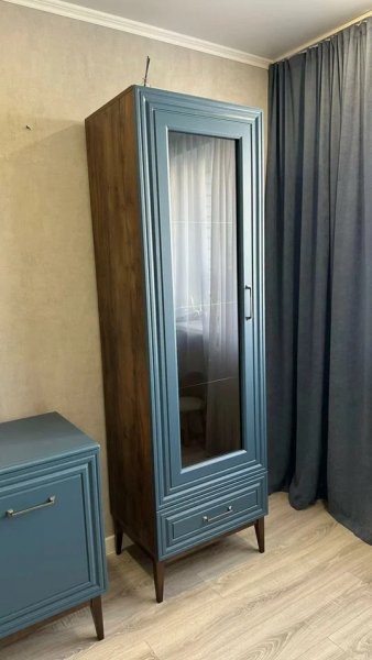 Стенка Гориция Зеленый сапфировый (БМ) в Невьянске - nevyansk.mebel-e96.ru