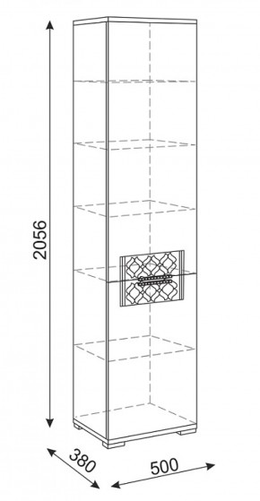 Стенка Тиффани (М 05-05-09-11-12-13-14) (Риннер) в Невьянске - nevyansk.mebel-e96.ru