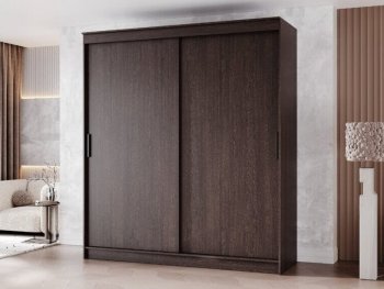 Шкаф-купе 2000 мм Гранд-1 ЛДСП, венге (Эра) в Невьянске - nevyansk.mebel-e96.ru