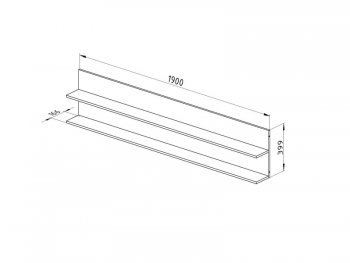 Кровать 2-х ярусная П Гранада 140 Белый в Невьянске - nevyansk.mebel-e96.ru